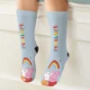 Peppa Pig Blue Rainbow Socks