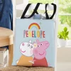 Peppa Pig Blue Rainbow Tote Bag