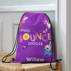 Peppa Pig Boing Bounce Giggle Drawstring Bag