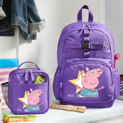 Peppa Pig Dance Like Nobody's Watching Backpack & Lunch Box