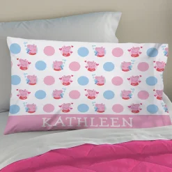 Peppa Pig Dots Pillowcase