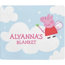 Peppa Pig Fairy Plush Blanket