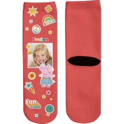 Peppa Pig Fun Photo Socks