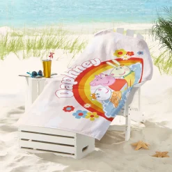 Peppa Pig Golden Rainbow Beach Towel