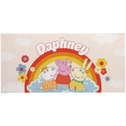 Peppa Pig Golden Rainbow Beach Towel