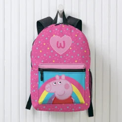 Peppa Pig Happy Rainbow Initial Backpack