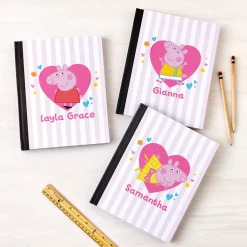 Peppa Pig Heart Notebook