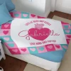 Peppa Pig Heart Plush Blanket