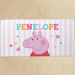 Peppa Pig Hearts and Stars Beach Towel