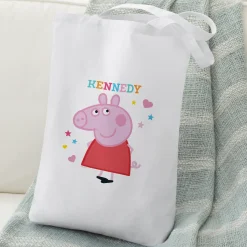 Peppa Pig Hearts and Stars Tote Bag