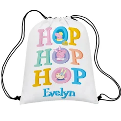 Peppa Pig Hop Hop Hop Drawstring Bag