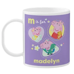 Peppa Pig Initial and Name Tableware
