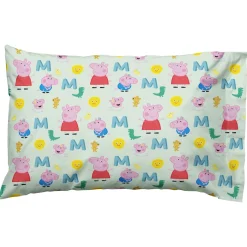 Peppa Pig Let's Play Initial Pillowcase