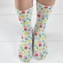 Peppa Pig Let's Play Initial Socks