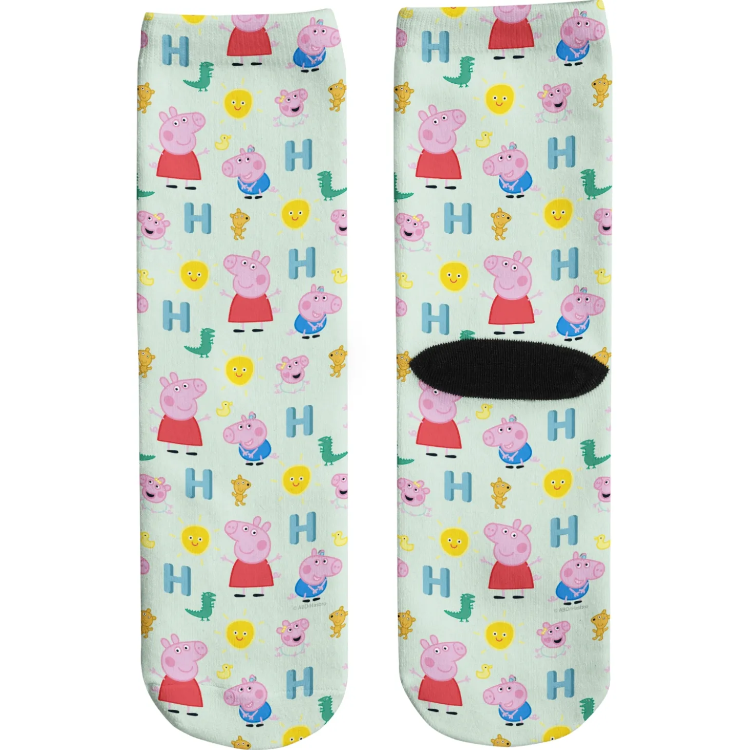 Peppa Pig Let's Play Initial Socks