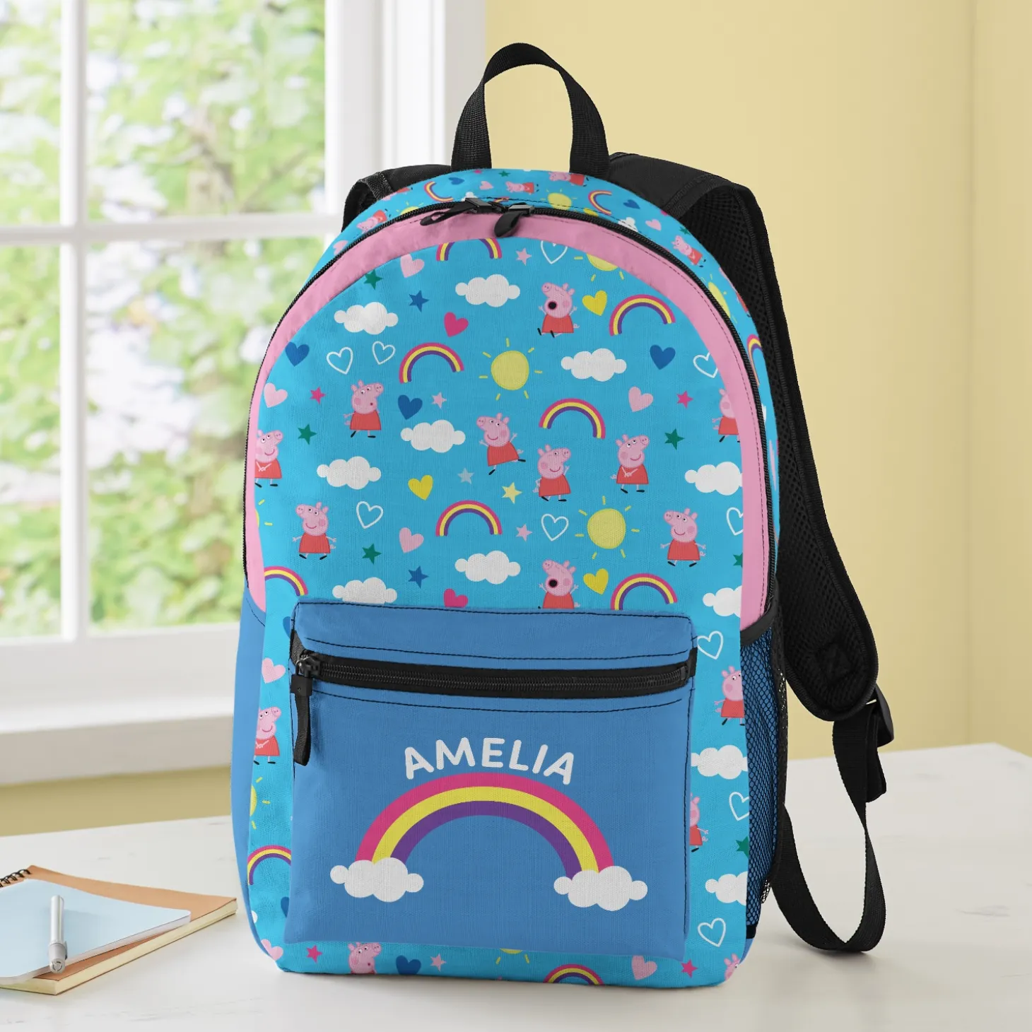 Peppa Pig Pattern All Over Print Backpack