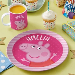Peppa Pig Personalized Tableware