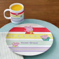 Peppa Pig Playful Stripes Tableware