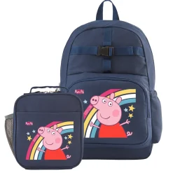 Peppa Pig Rainbow Backpack & Lunch Box