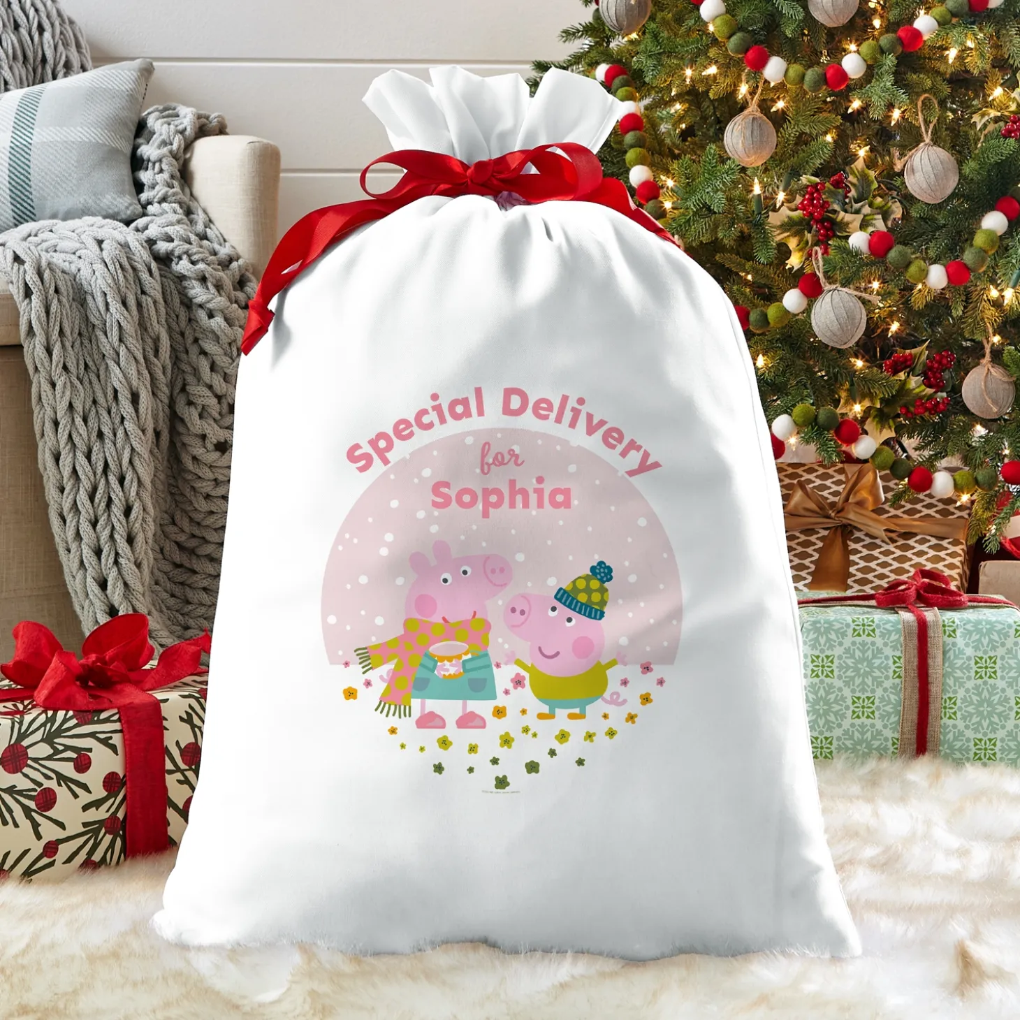Peppa Pig Special Delivery Oversized Gift Bag