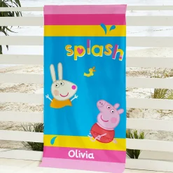 Peppa Pig Splash Beach Towel