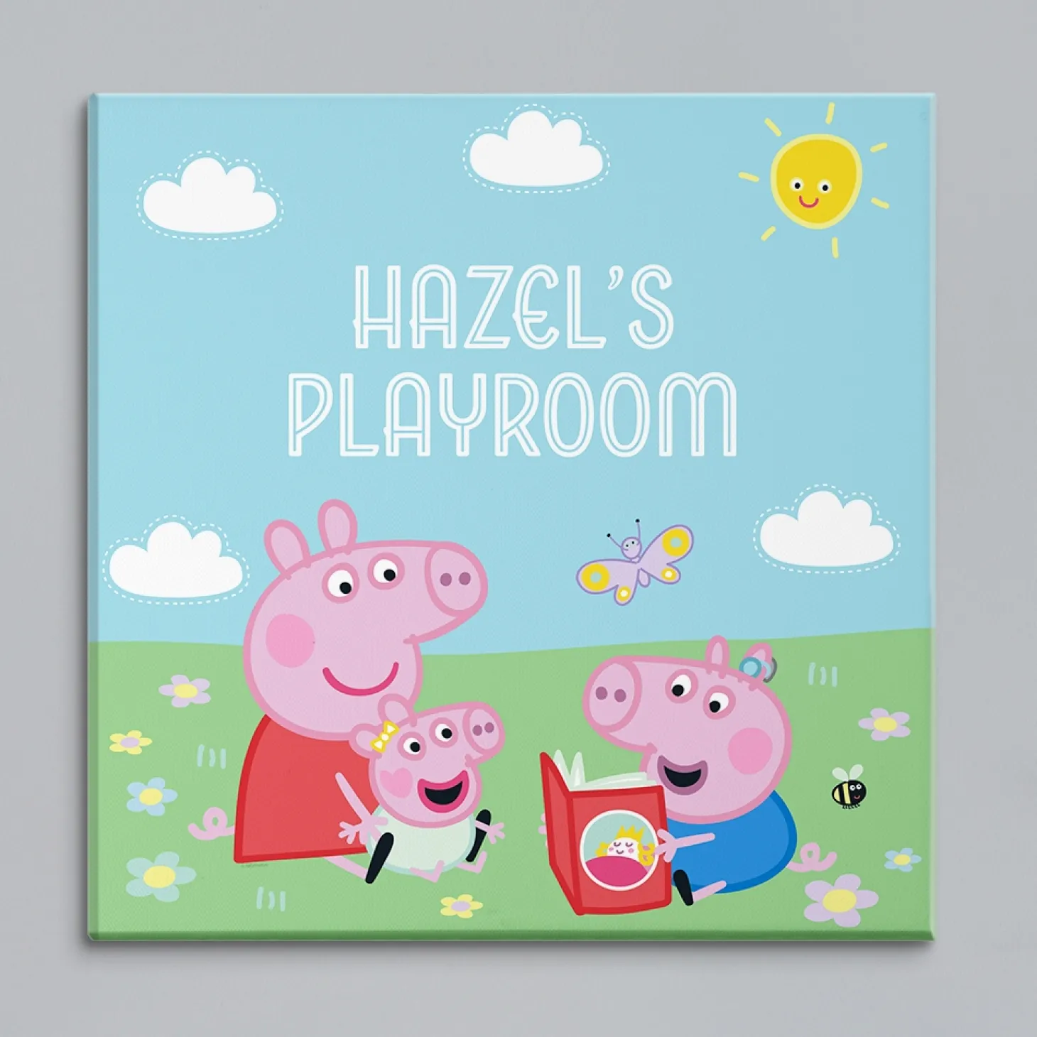 Peppa Pig Sunny Day Out Canvas