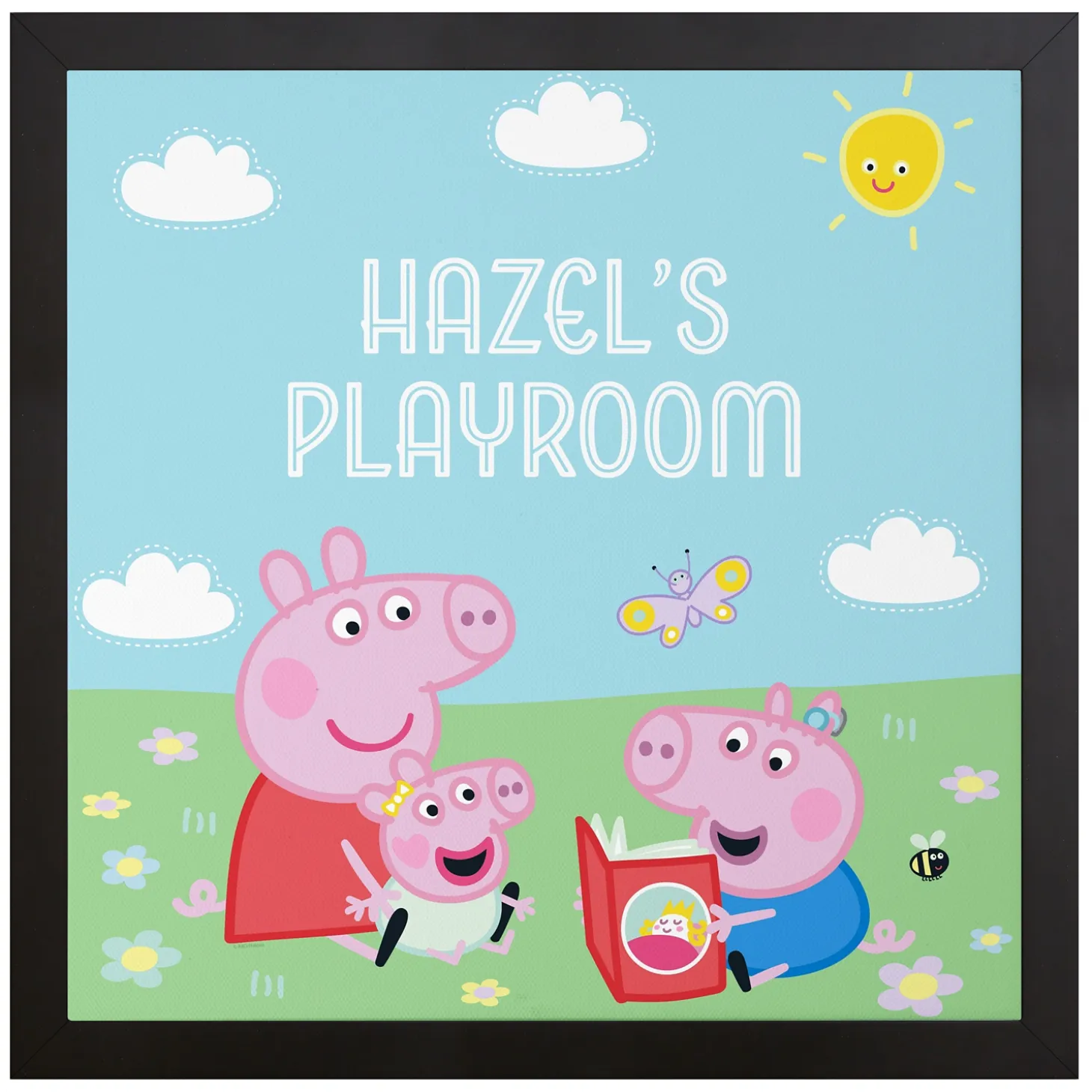 Peppa Pig Sunny Day Out Canvas