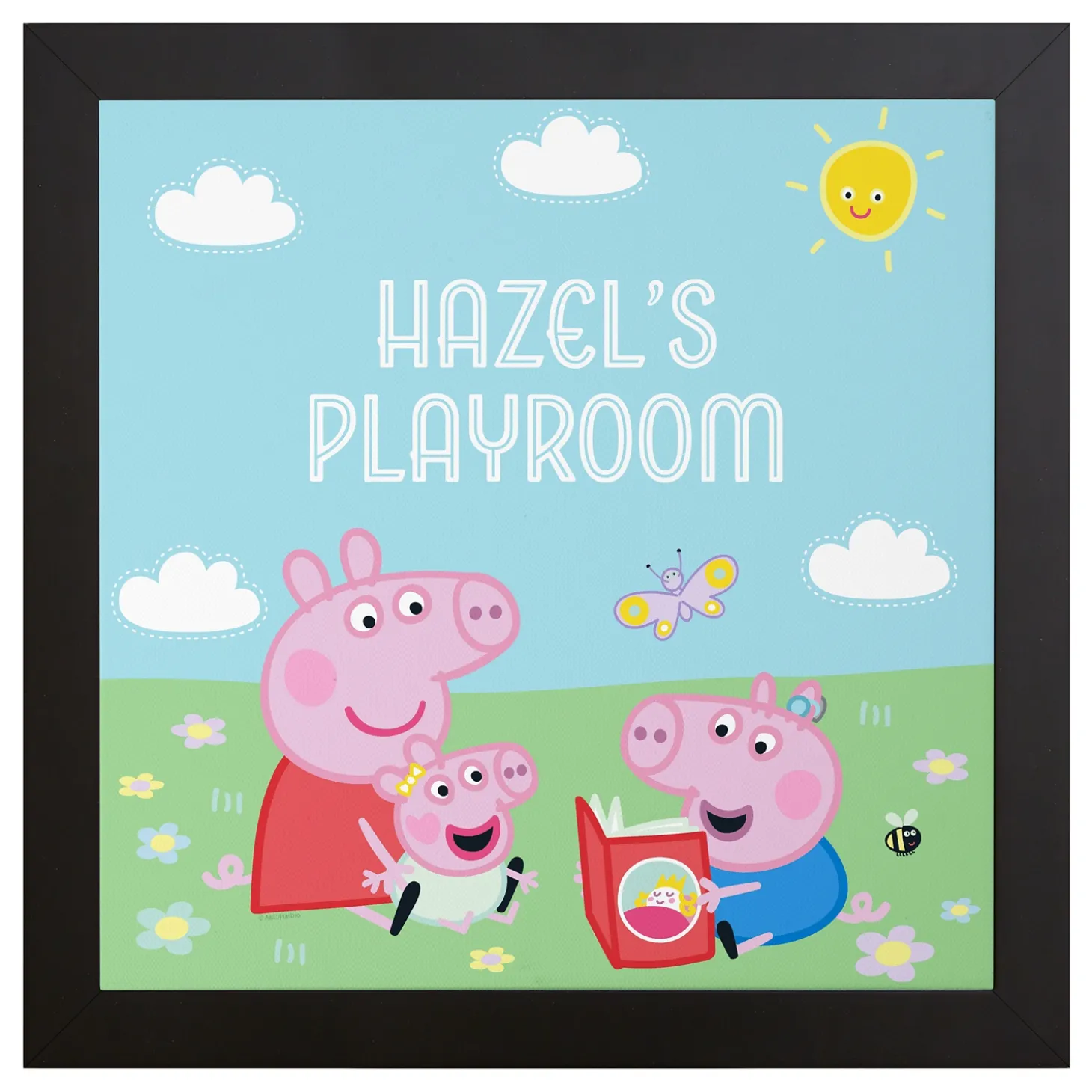 Peppa Pig Sunny Day Out Canvas