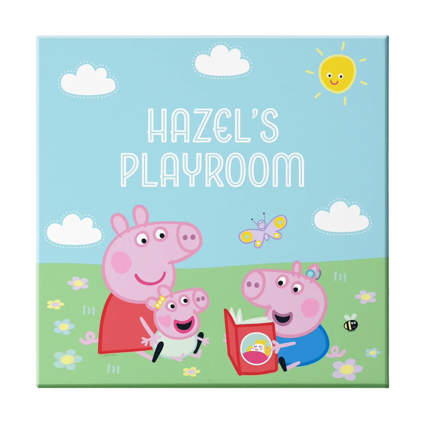 Peppa Pig Sunny Day Out Canvas