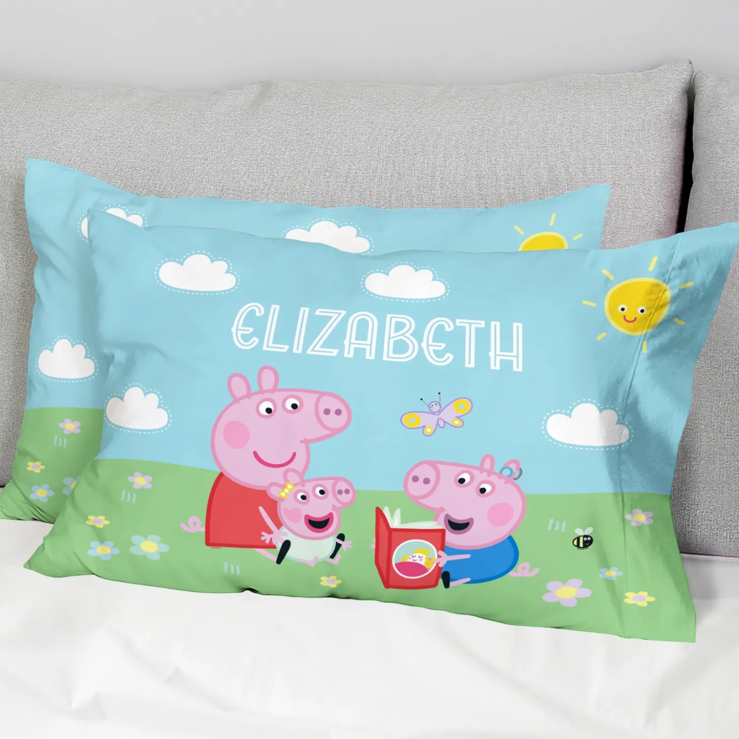 Peppa Pig Sunny Day Out Pillowcase
