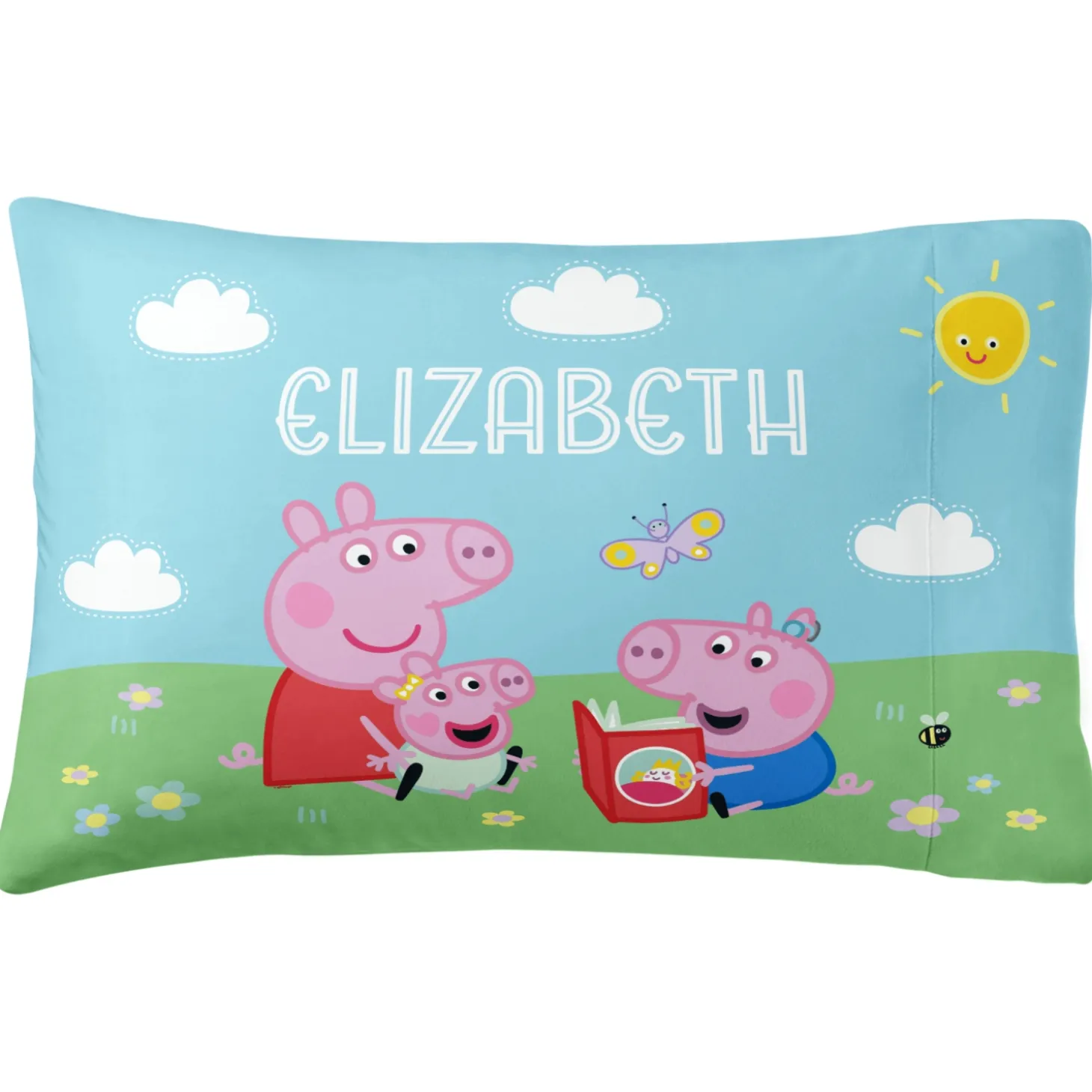 Peppa Pig Sunny Day Out Pillowcase