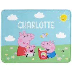 Peppa Pig Sunny Day Out Plush Blanket