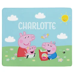 Peppa Pig Sunny Day Out Plush Blanket
