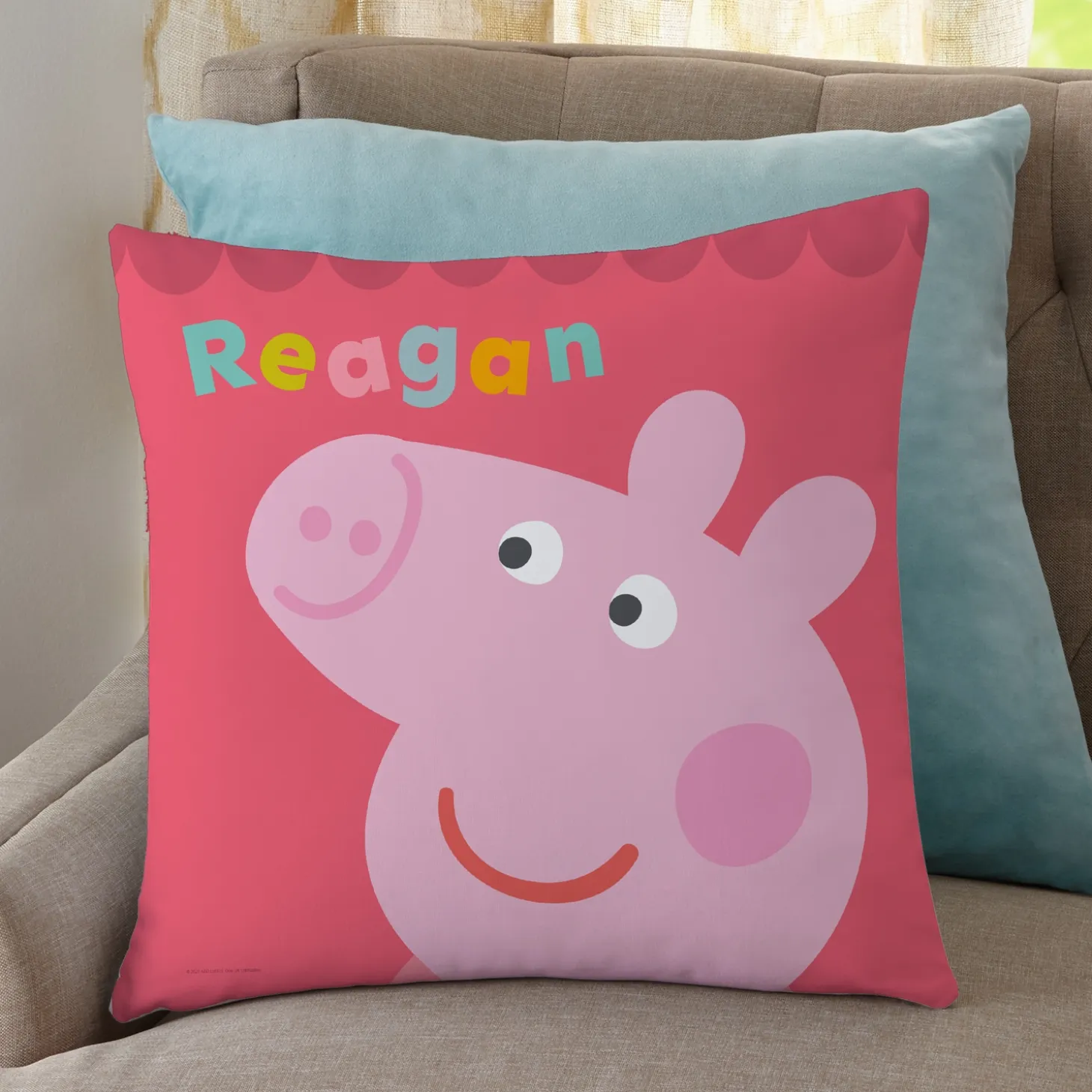 Peppa Pig Throw Pillow