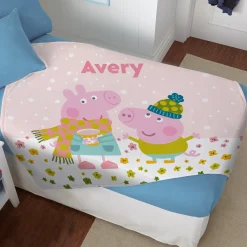 Peppa Pig Winter Fun Blanket