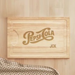 Pepsi® Vintage Logo Maple Wood Cutting Board