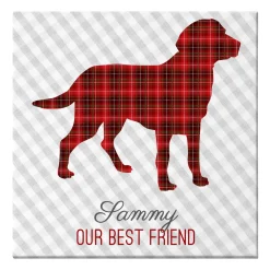 Perfectly Plaid Pet Canvas