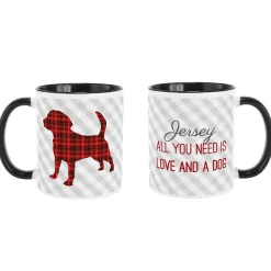 Perfectly Plaid Pet Mug