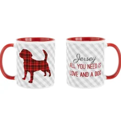 Perfectly Plaid Pet Mug