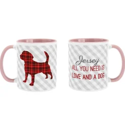 Perfectly Plaid Pet Mug