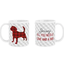 Perfectly Plaid Pet Mug