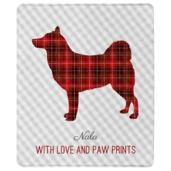 Perfectly Plaid Pet Plush Blanket