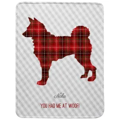 Perfectly Plaid Pet Plush Blanket
