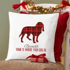 Perfectly Plaid Pet Throw Pillow