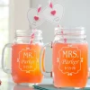 Perfect Pair Mason Drinking Jar - Set Of 2