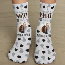 Perfect Pair Photo Socks