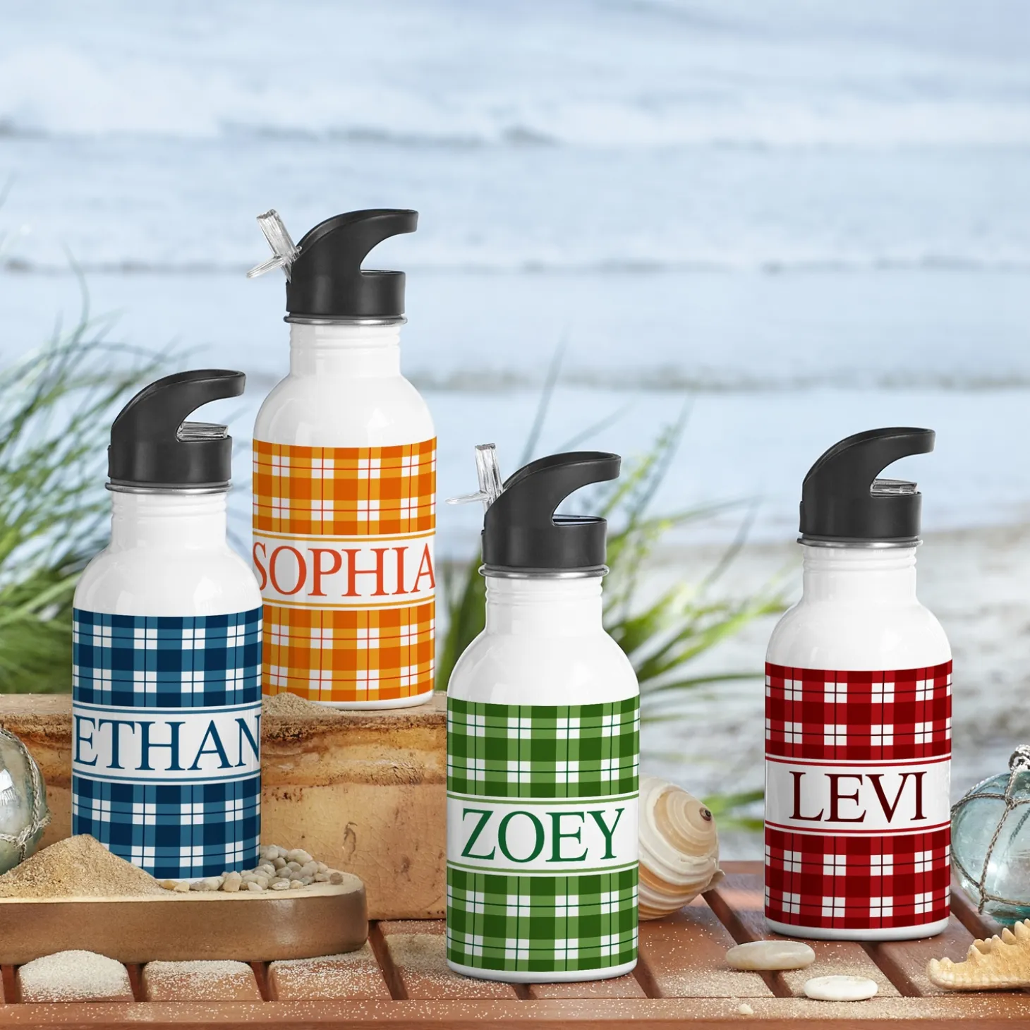 Perfect Plaid Water Bottle