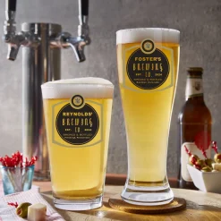 Personalized Barley Beer Glassware