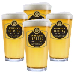 Personalized Barley Beer Glassware