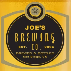 Personalized Barley Beer Glassware